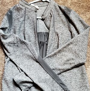 Under armour light jacket w/sheer accents